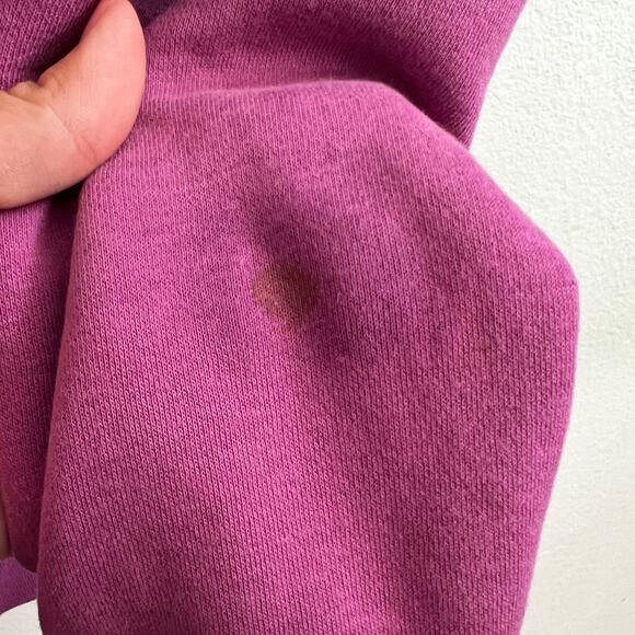 Aeropostale Pink 3D Logo Zip Up Hoodie Sweater Y2K 2000s Preppy 2014 XL - Picture 6 of 9